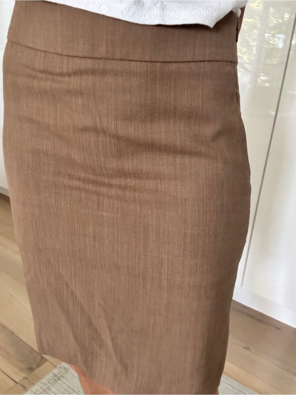 Banana Republic Petite Trousers in Warm Brown